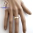 แหวนทองคำ แหวนคู่ แหวนเพชร แหวนแต่งงาน แหวนหมั้น-RC3088DG-18K